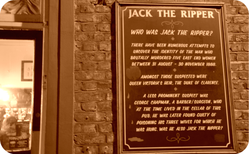A Jack the Ripper Walking Tour in London