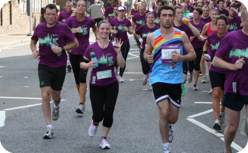 Run to the Beat Marathon in London - Elle Croft