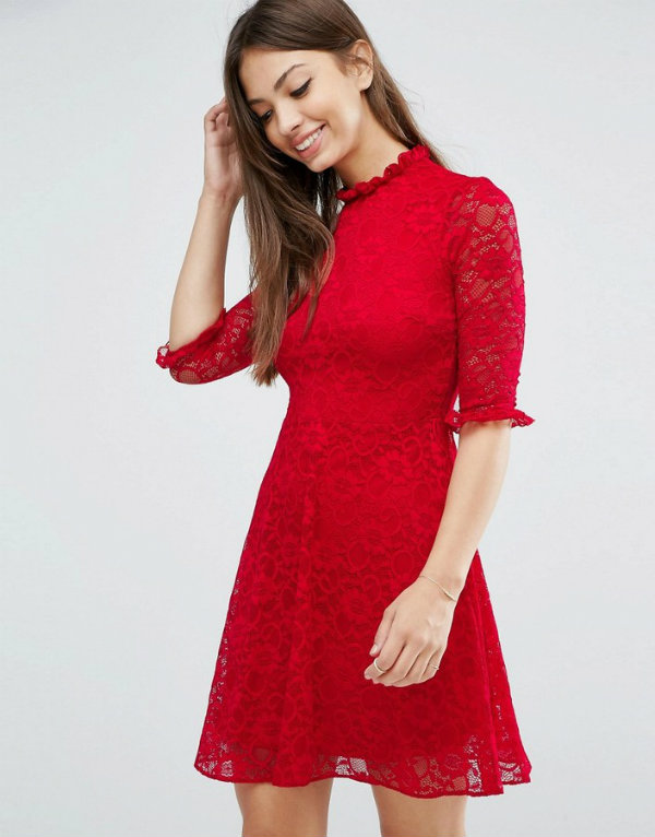flattering christmas party dress