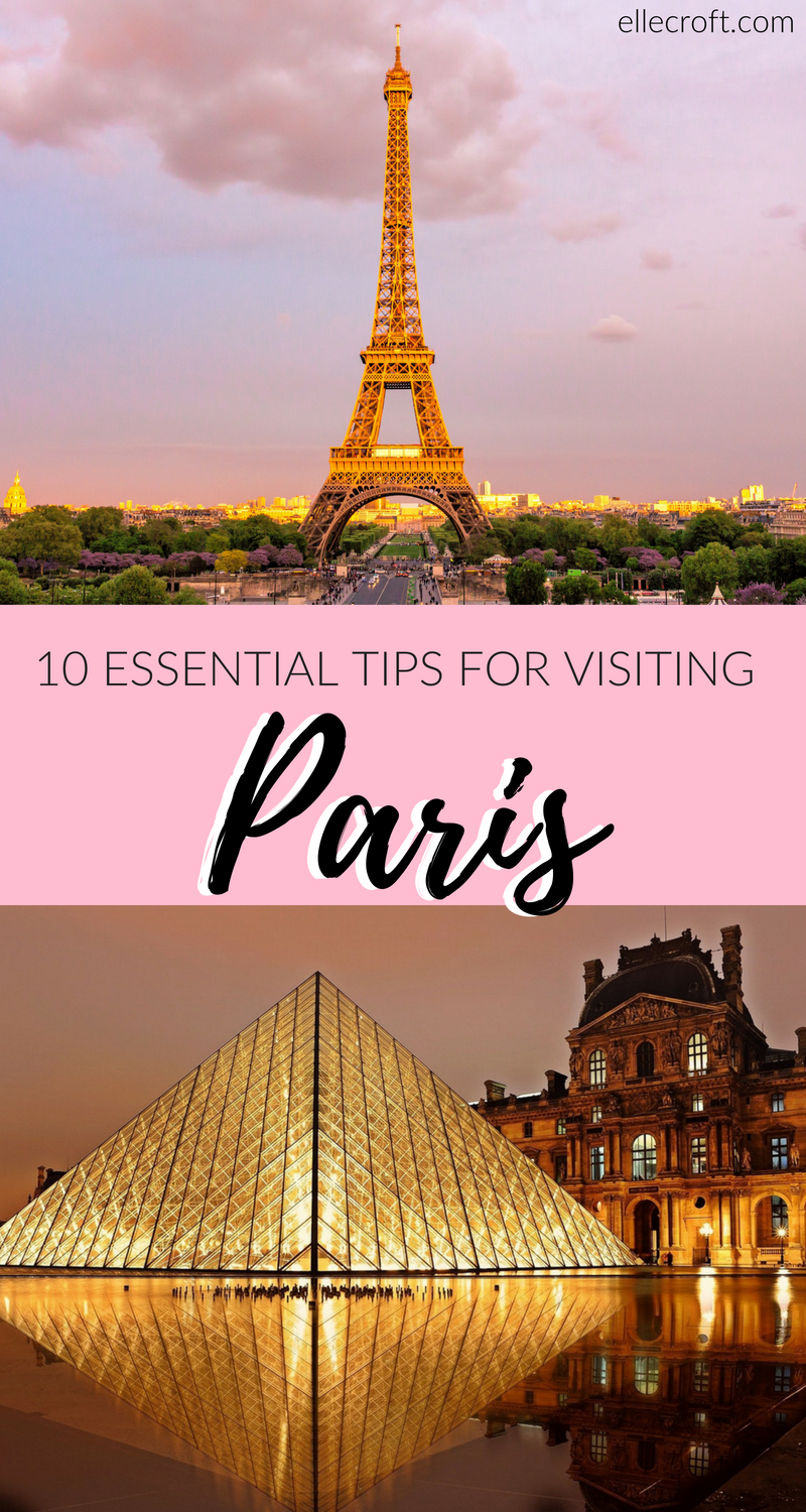 10 Essential Tips for Visiting Paris: if it's your first time travelling to Paris, these tips will make sure you leave having fallen in love with this stunning city!