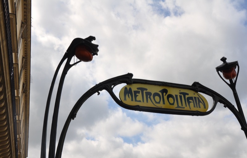 Art Deco Metro Sign - 10 Essential Tips for Visiting Paris