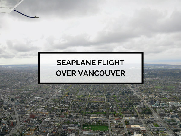 Seaplane Flight Over Vancouver