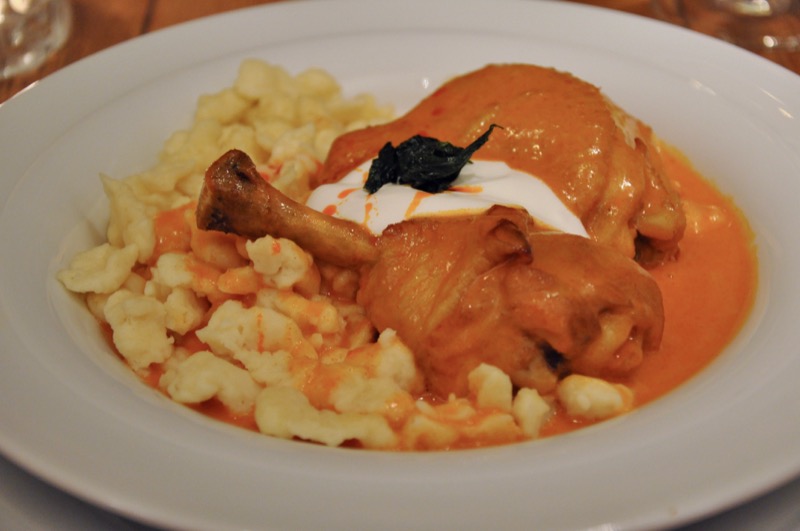 Chicken Paprikash - 7 delicious things to eat in Budapest