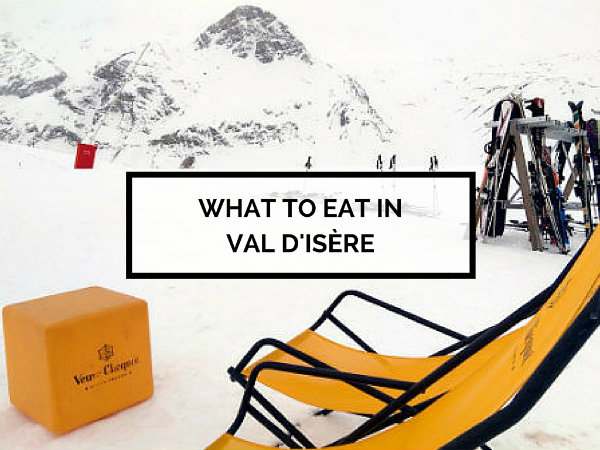 What to eat in Val d'Isère