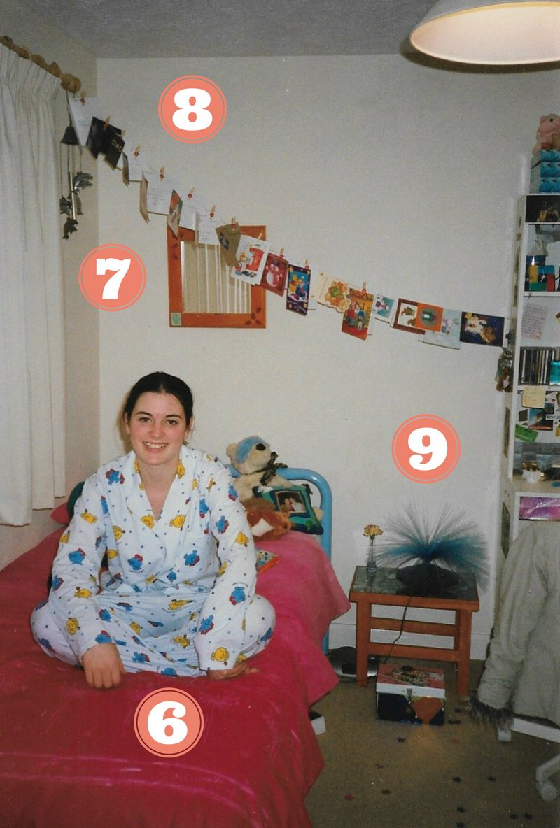 Anatomy of a 90s Teen's Bedroom