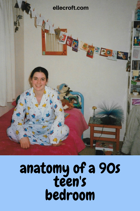 Anatomy of a 90s Teen's Bedroom