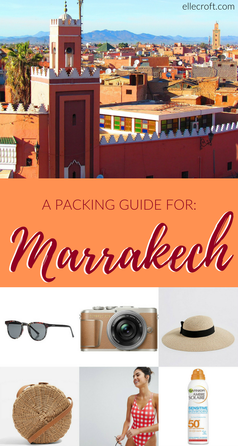 What to Pack for Marrakech, Morocco