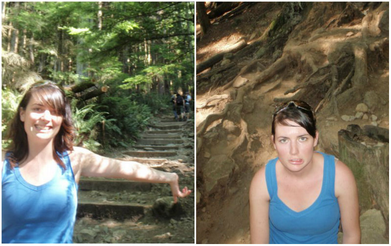 Hiking the Grouse Grind in Vancouver, Canada