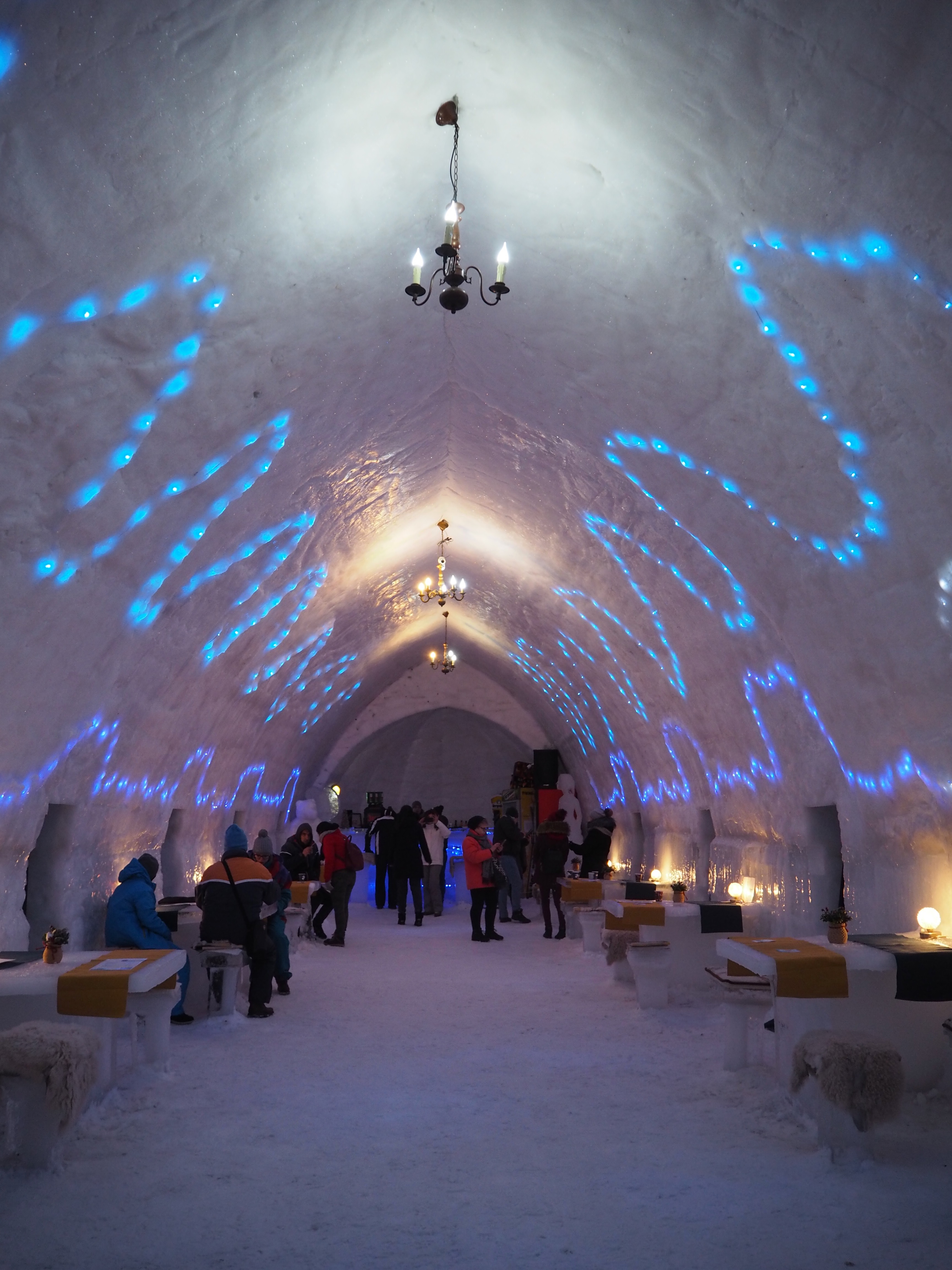 Interior of Balea Lake Ice Hotel, Romania - What is Sleeping in an Ice Hotel Really Like?