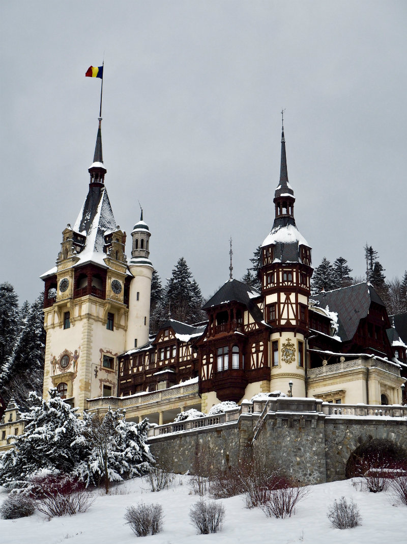 Peles Castle - Transylvania Tour, Romania: Dracula, Test Tubes & Dancing on Ice