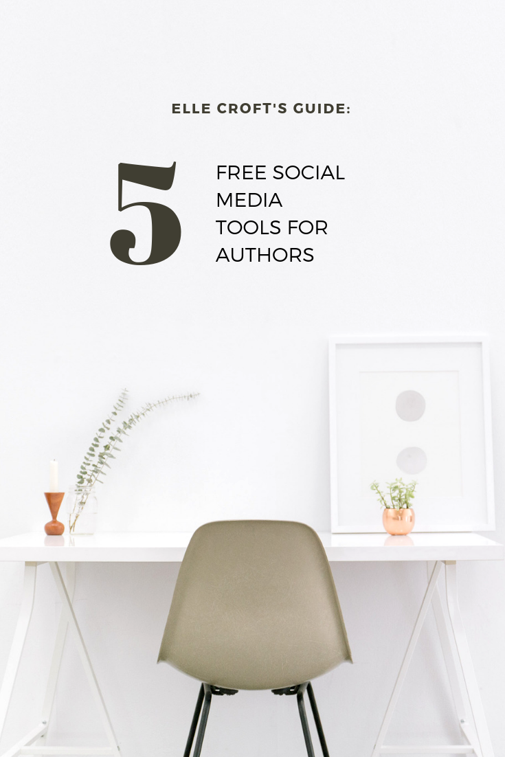 5 free social media tools that'll help authors save time, create content and impress their readers